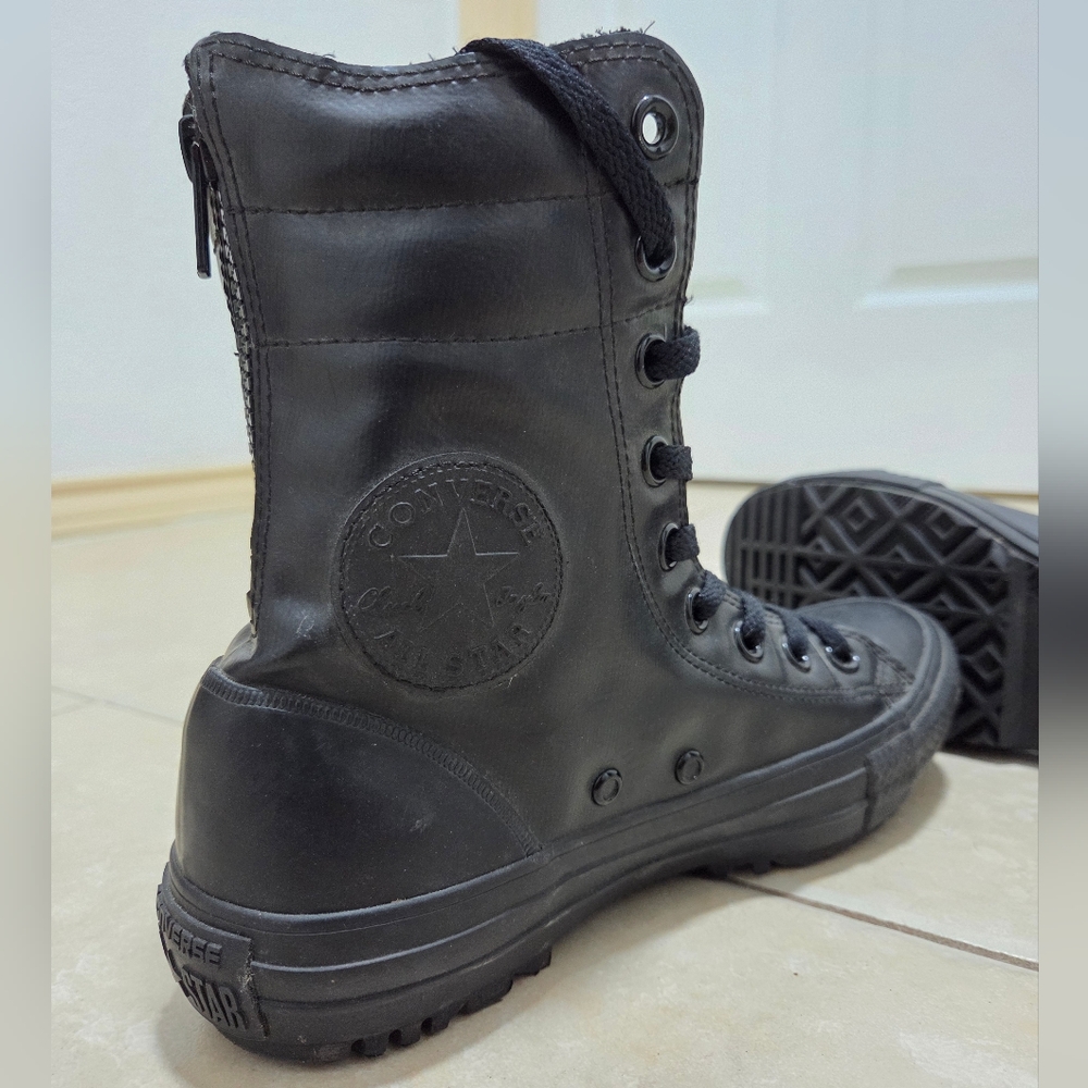 Converse Chuck Taylor Women's All Star Hi-Rise Rubber Boots - Picture 6 of 7